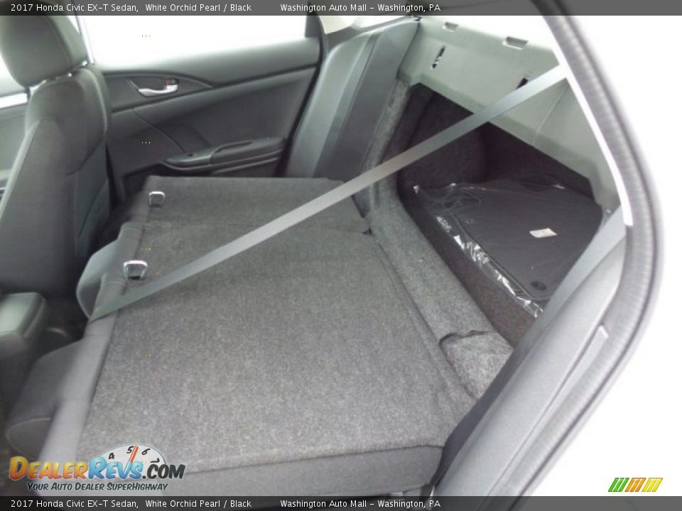 2017 Honda Civic EX-T Sedan White Orchid Pearl / Black Photo #11