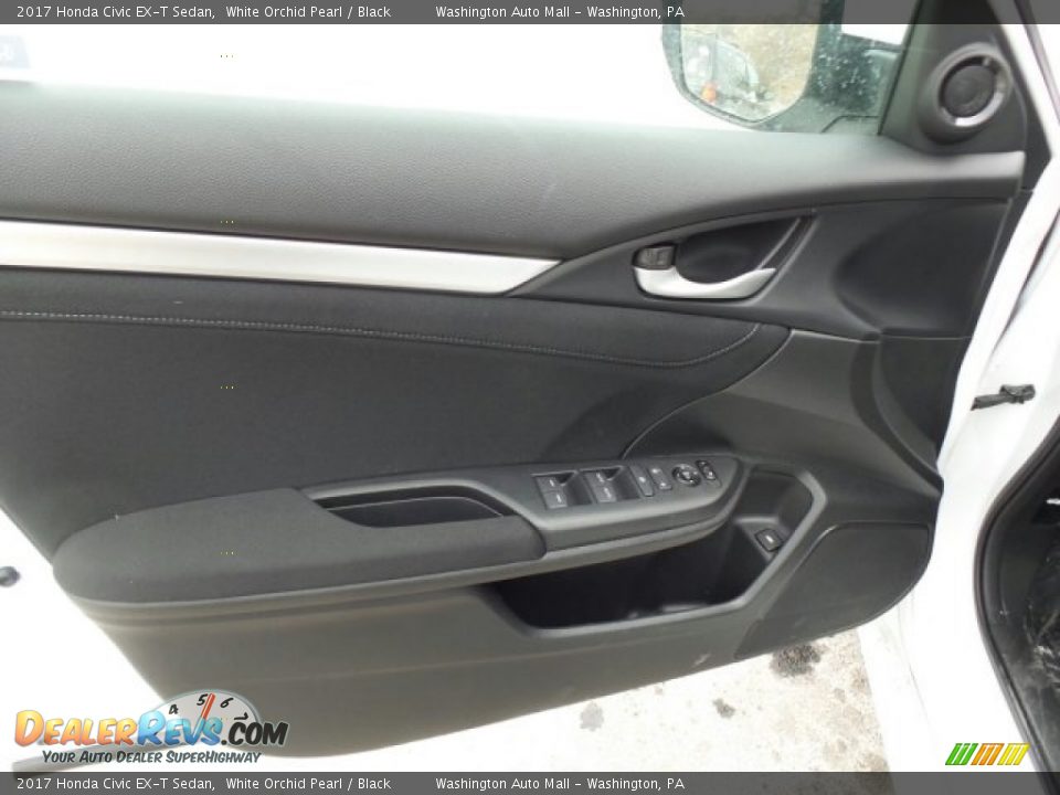 2017 Honda Civic EX-T Sedan White Orchid Pearl / Black Photo #12