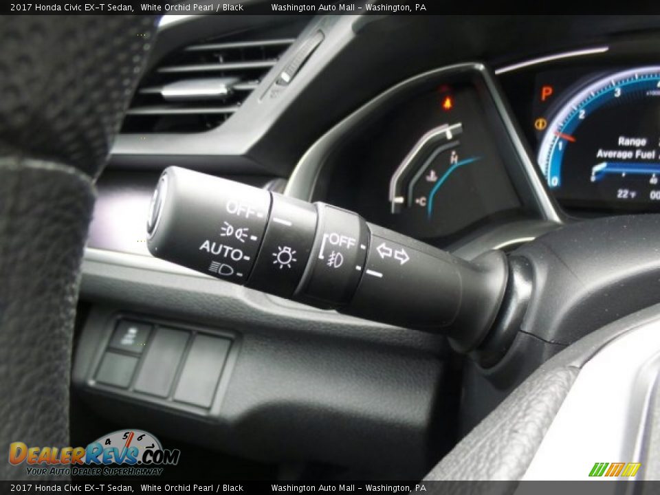 2017 Honda Civic EX-T Sedan White Orchid Pearl / Black Photo #18