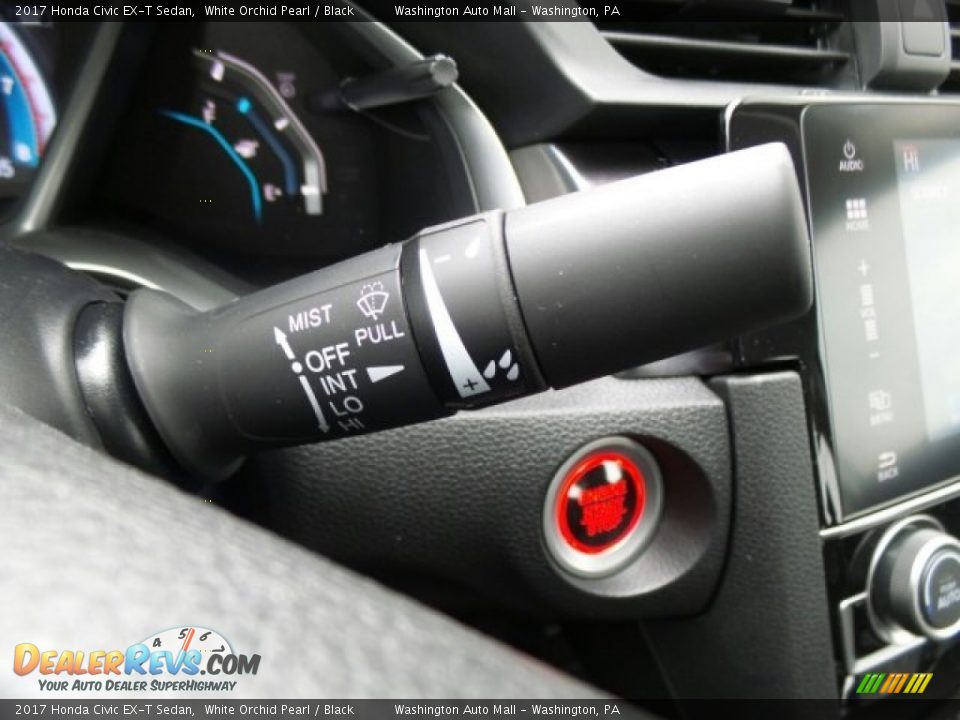 2017 Honda Civic EX-T Sedan White Orchid Pearl / Black Photo #20