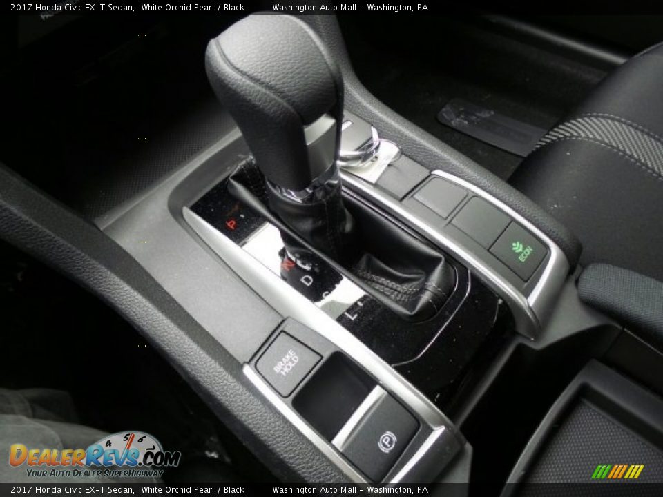 2017 Honda Civic EX-T Sedan White Orchid Pearl / Black Photo #25