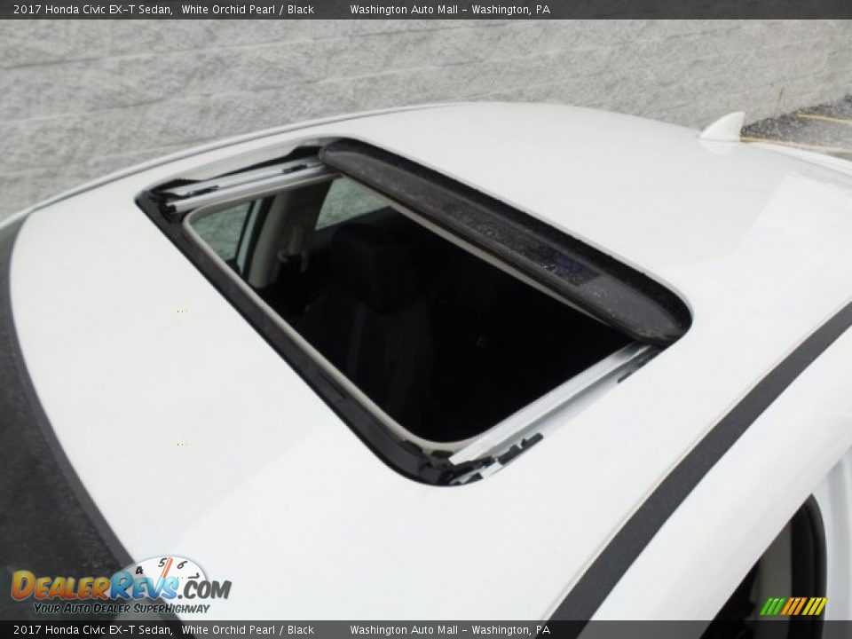 2017 Honda Civic EX-T Sedan White Orchid Pearl / Black Photo #27