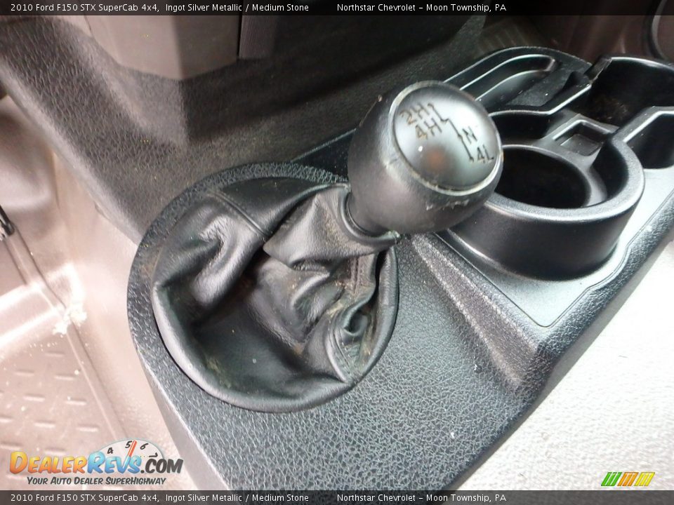 2010 Ford F150 STX SuperCab 4x4 Ingot Silver Metallic / Medium Stone Photo #24