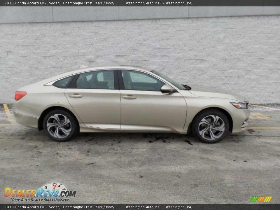 Champagne Frost Pearl 2018 Honda Accord EX-L Sedan Photo #2