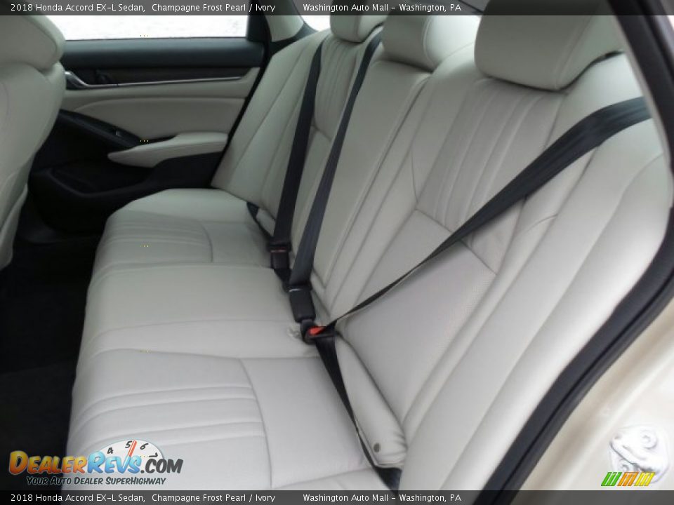 2018 Honda Accord EX-L Sedan Champagne Frost Pearl / Ivory Photo #9