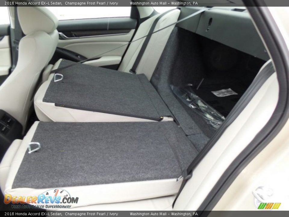 2018 Honda Accord EX-L Sedan Champagne Frost Pearl / Ivory Photo #10