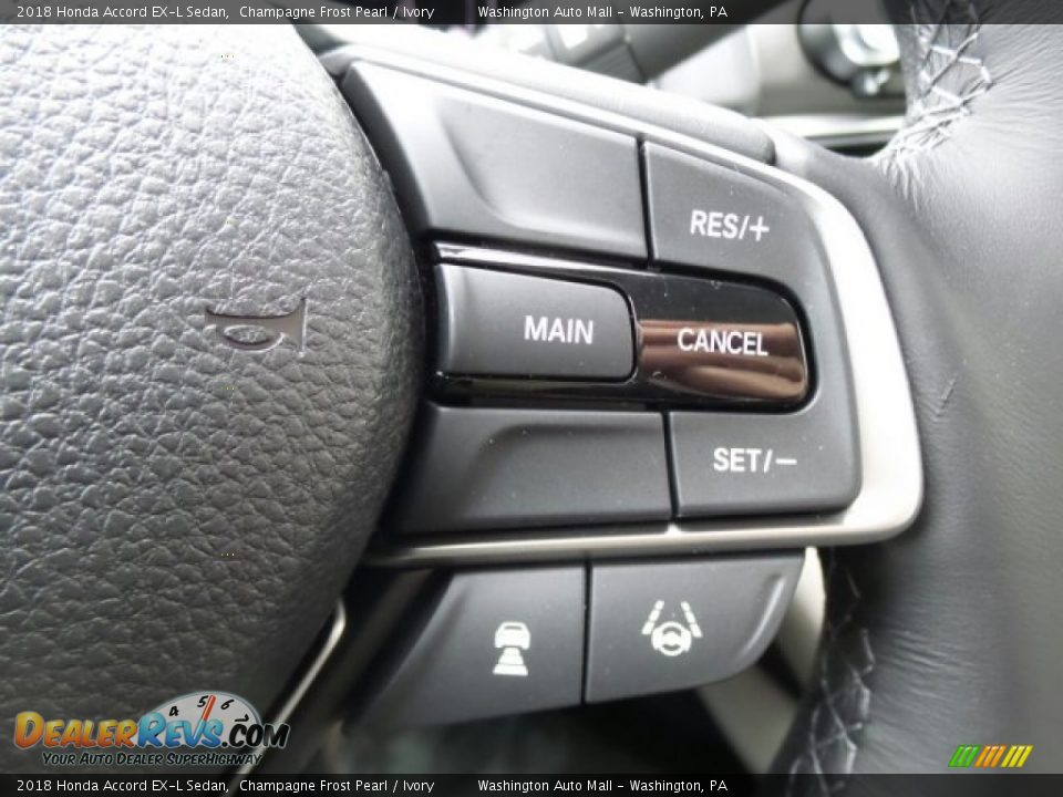 Controls of 2018 Honda Accord EX-L Sedan Photo #17