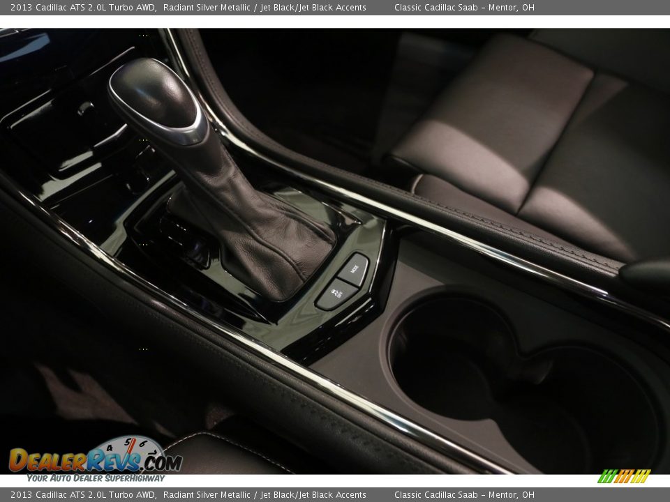 2013 Cadillac ATS 2.0L Turbo AWD Radiant Silver Metallic / Jet Black/Jet Black Accents Photo #11