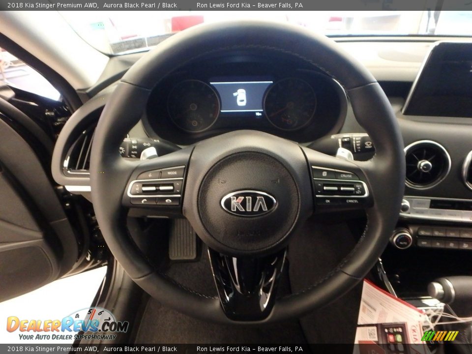 2018 Kia Stinger Premium AWD Steering Wheel Photo #16