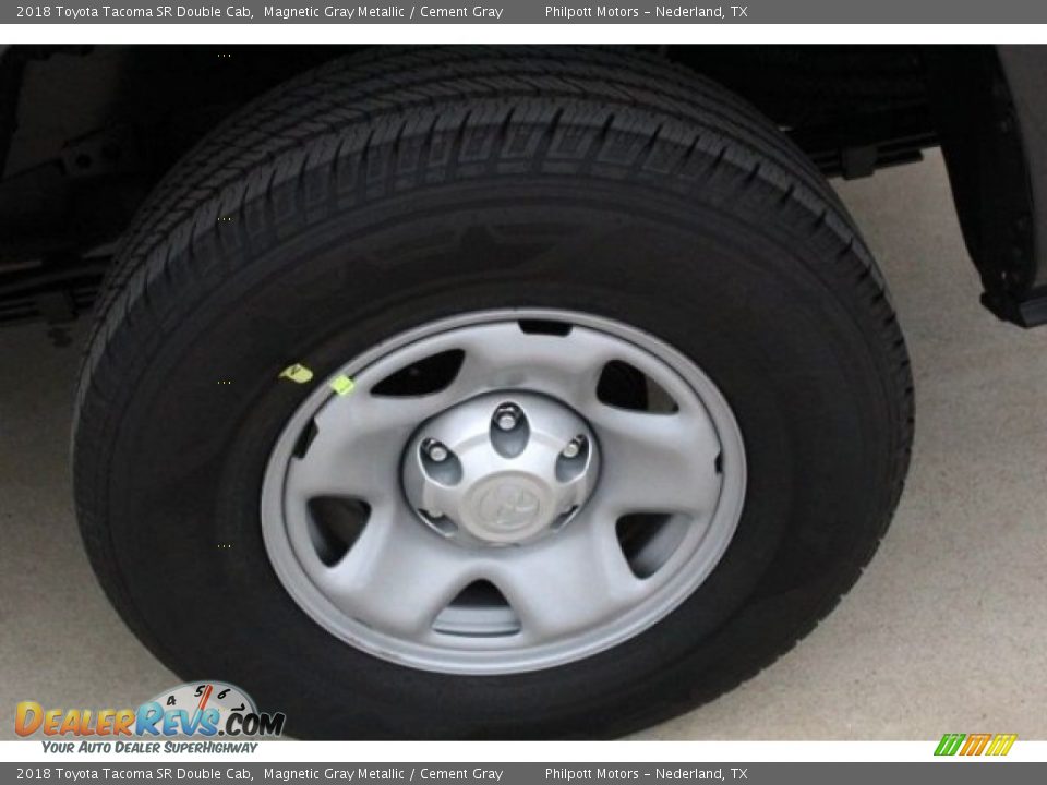 2018 Toyota Tacoma SR Double Cab Magnetic Gray Metallic / Cement Gray Photo #5