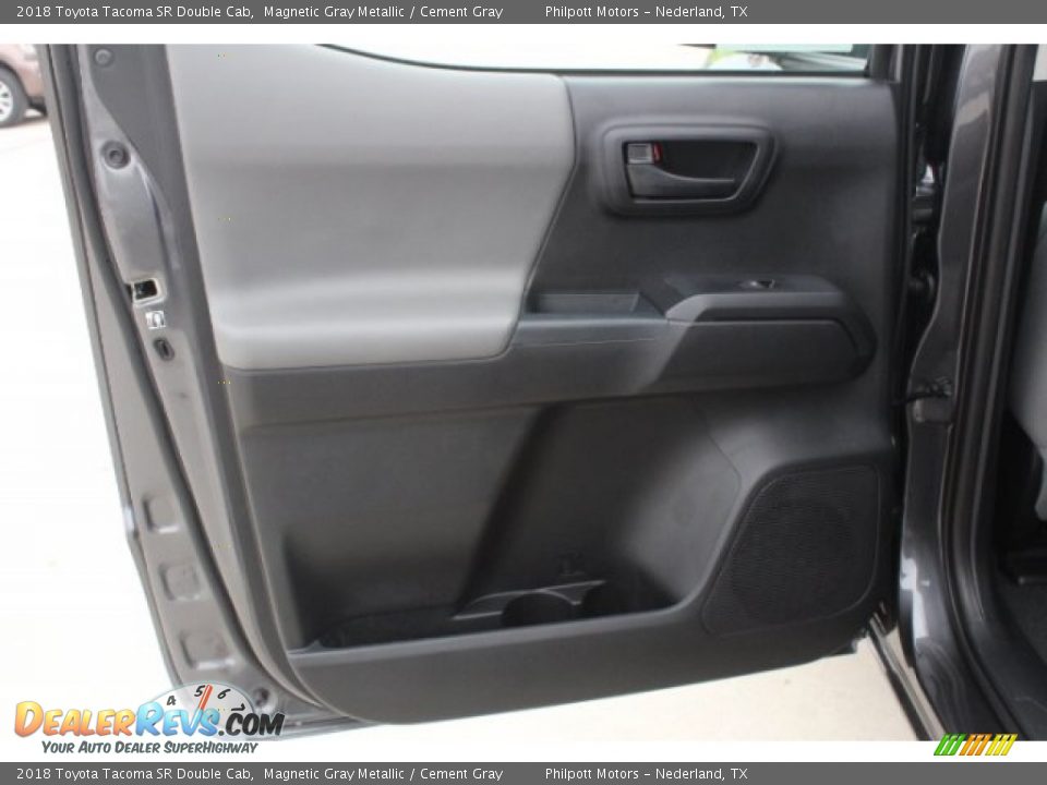 Door Panel of 2018 Toyota Tacoma SR Double Cab Photo #22