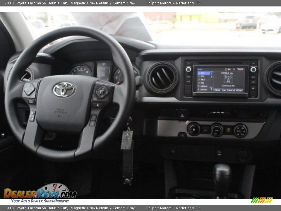Dashboard of 2018 Toyota Tacoma SR Double Cab Photo #24