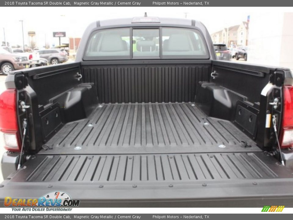 2018 Toyota Tacoma SR Double Cab Magnetic Gray Metallic / Cement Gray Photo #26