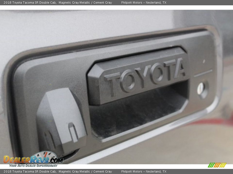 2018 Toyota Tacoma SR Double Cab Magnetic Gray Metallic / Cement Gray Photo #27