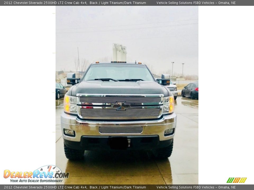 2012 Chevrolet Silverado 2500HD LTZ Crew Cab 4x4 Black / Light Titanium/Dark Titanium Photo #11