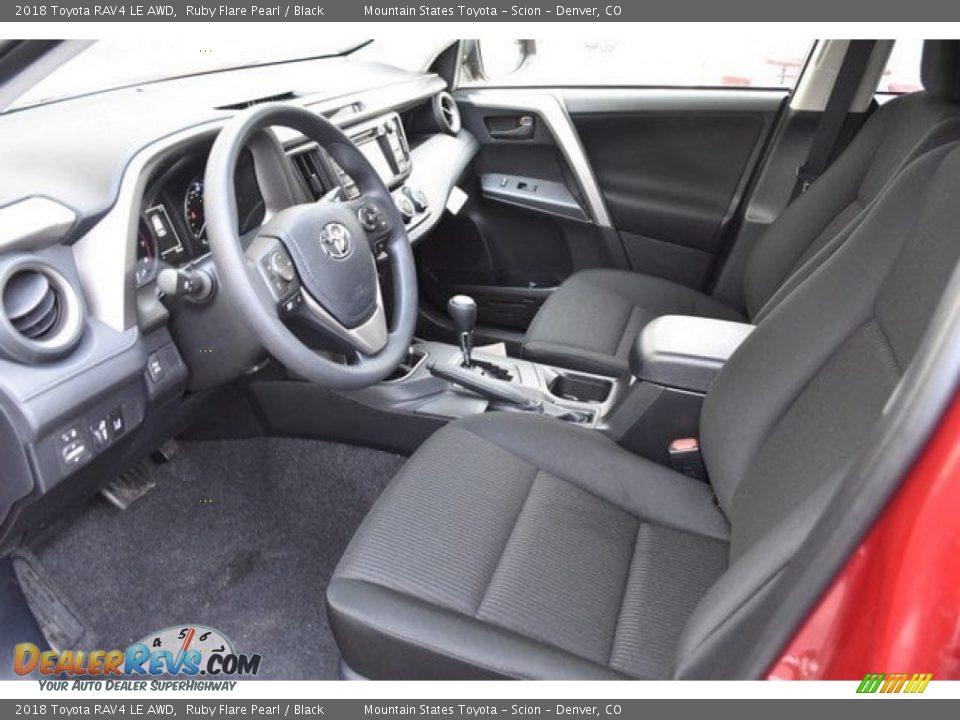 2018 Toyota RAV4 LE AWD Ruby Flare Pearl / Black Photo #5