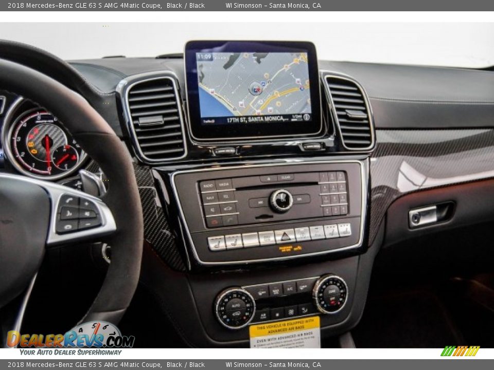 2018 Mercedes-Benz GLE 63 S AMG 4Matic Coupe Black / Black Photo #5