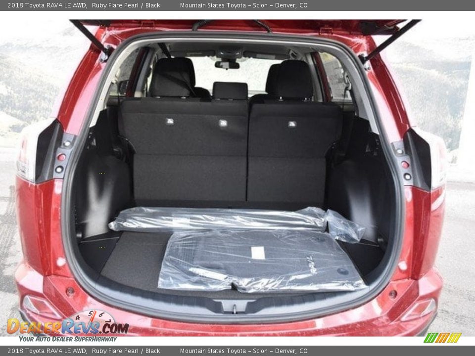 2018 Toyota RAV4 LE AWD Ruby Flare Pearl / Black Photo #8