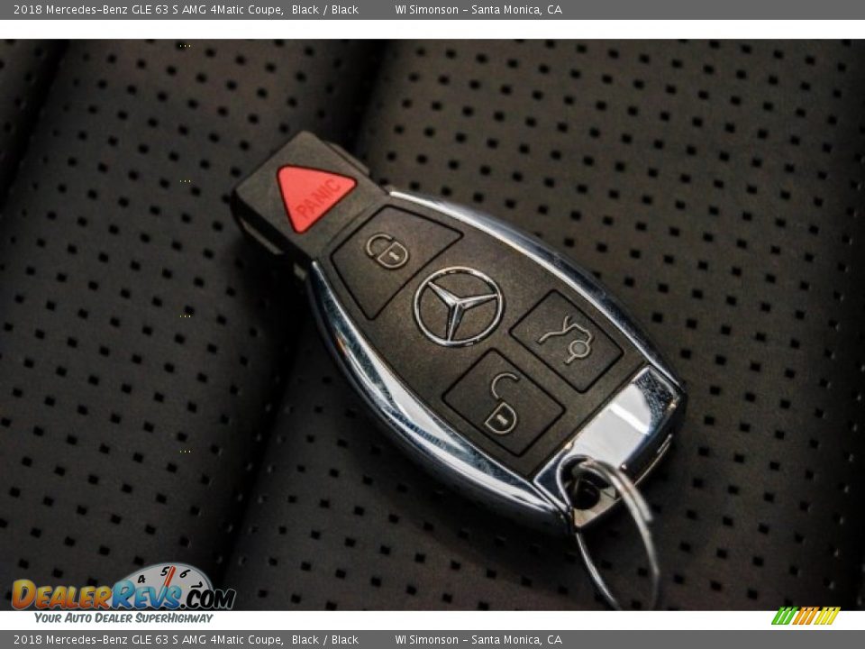 2018 Mercedes-Benz GLE 63 S AMG 4Matic Coupe Black / Black Photo #11