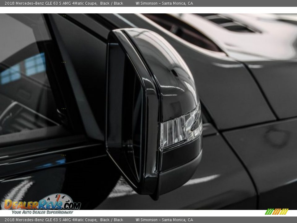 2018 Mercedes-Benz GLE 63 S AMG 4Matic Coupe Black / Black Photo #14