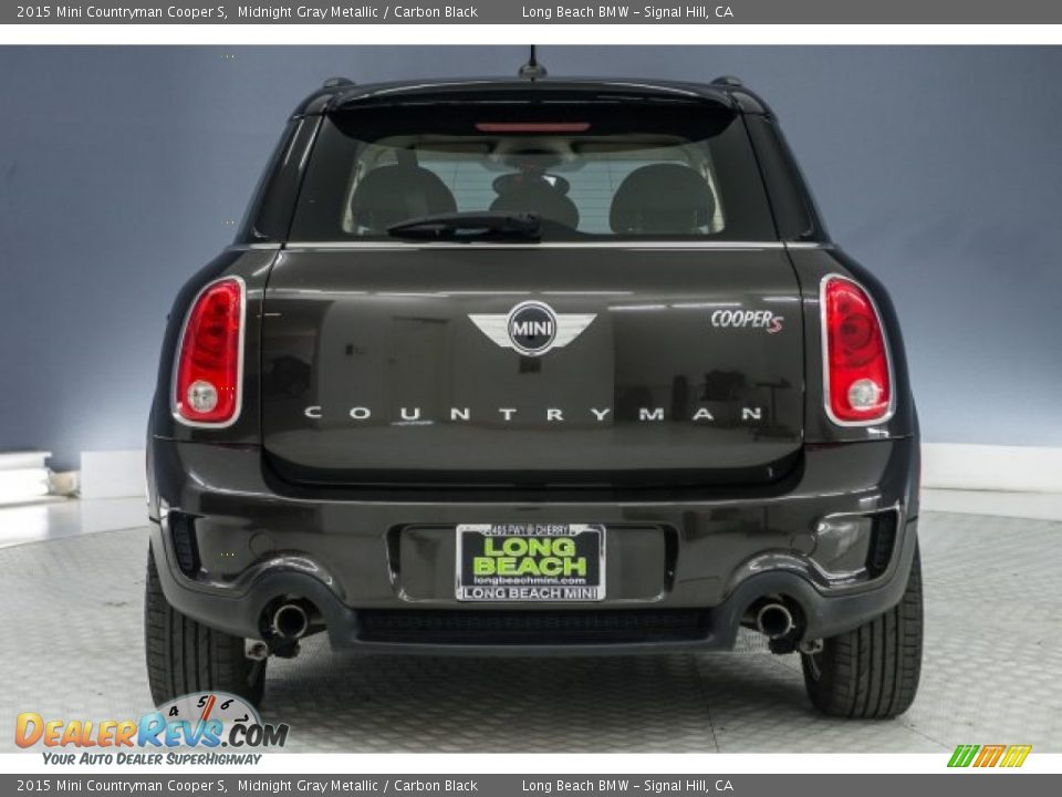 2015 Mini Countryman Cooper S Midnight Gray Metallic / Carbon Black Photo #3