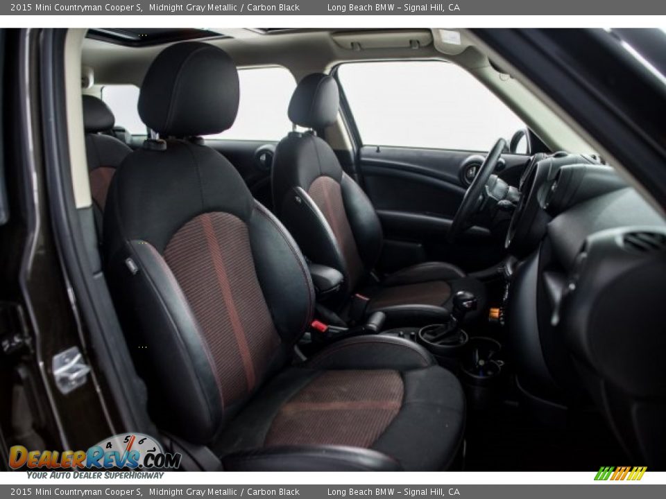 2015 Mini Countryman Cooper S Midnight Gray Metallic / Carbon Black Photo #7