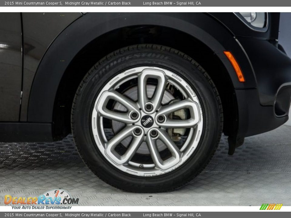 2015 Mini Countryman Cooper S Midnight Gray Metallic / Carbon Black Photo #8