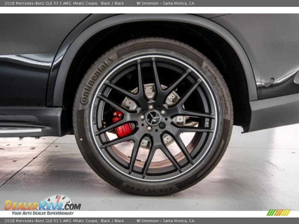2018 Mercedes-Benz GLE 63 S AMG 4Matic Coupe Black / Black Photo #28