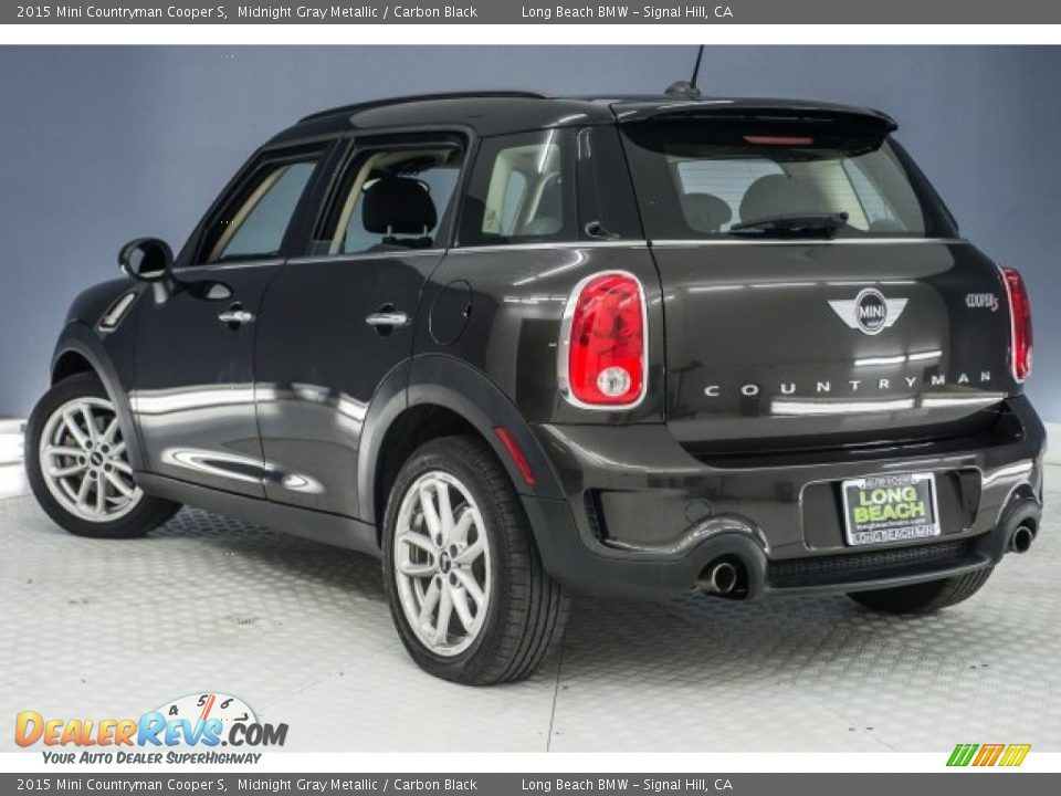 2015 Mini Countryman Cooper S Midnight Gray Metallic / Carbon Black Photo #10