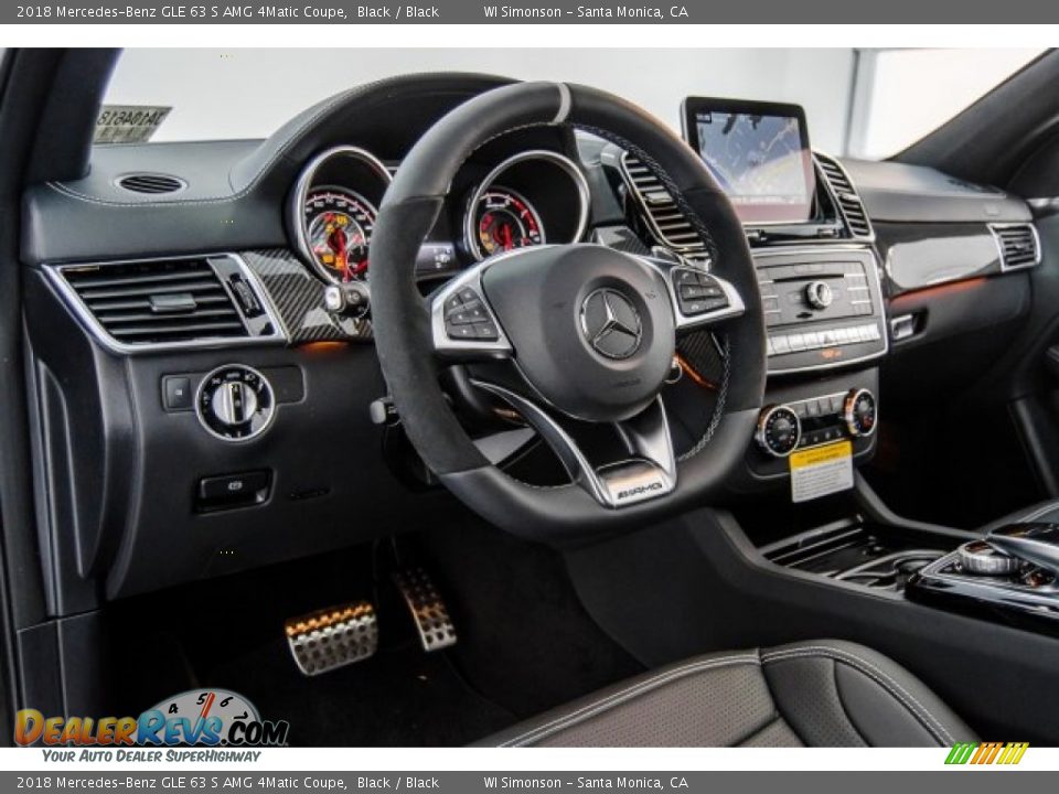 2018 Mercedes-Benz GLE 63 S AMG 4Matic Coupe Black / Black Photo #30