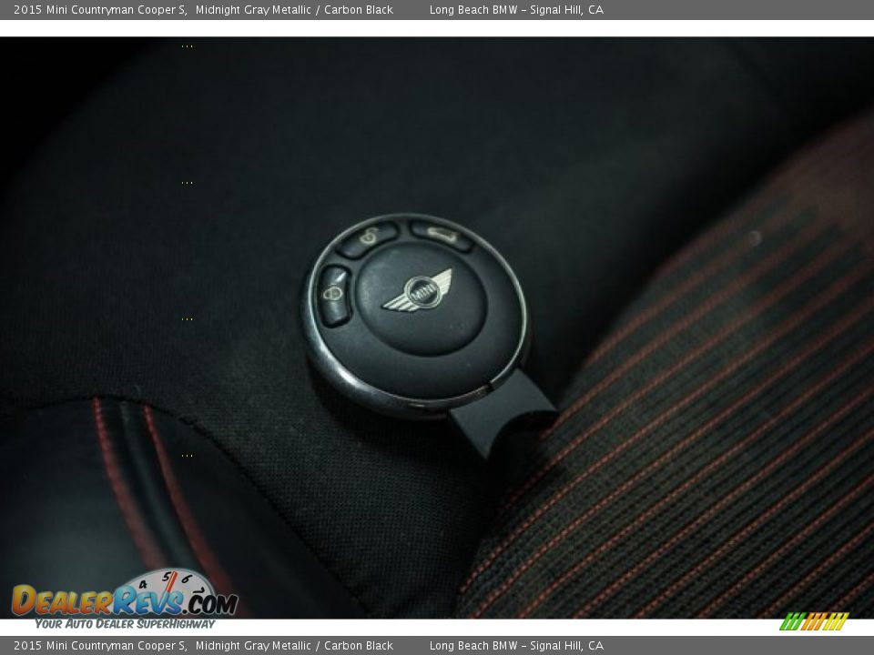 2015 Mini Countryman Cooper S Midnight Gray Metallic / Carbon Black Photo #11