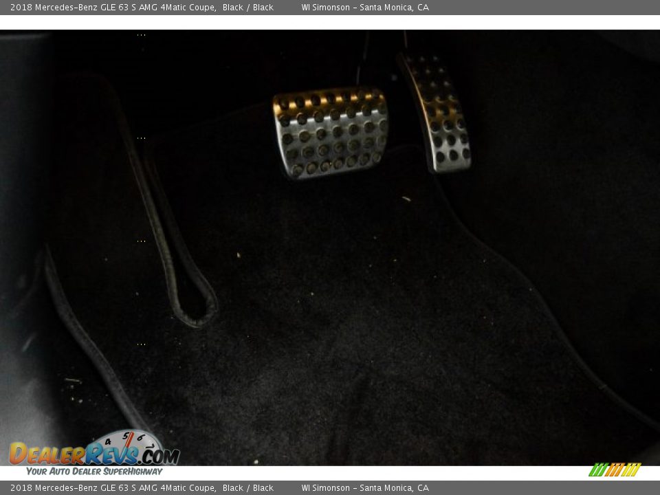 2018 Mercedes-Benz GLE 63 S AMG 4Matic Coupe Black / Black Photo #31