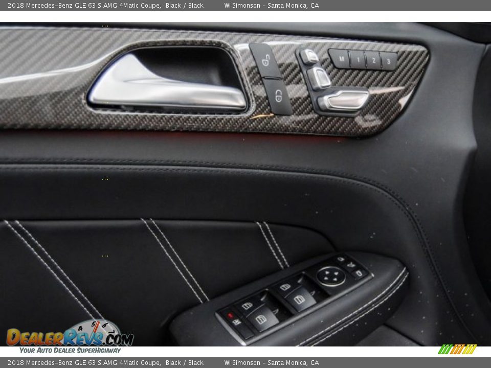 2018 Mercedes-Benz GLE 63 S AMG 4Matic Coupe Black / Black Photo #32