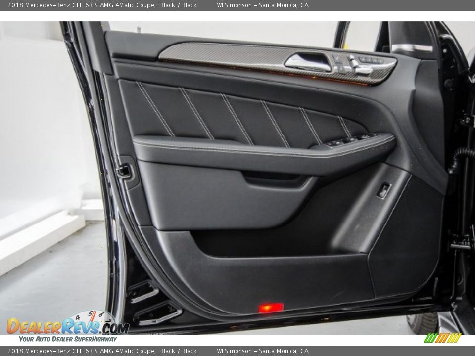 2018 Mercedes-Benz GLE 63 S AMG 4Matic Coupe Black / Black Photo #33