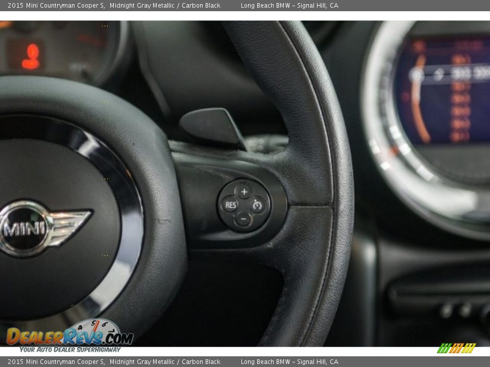 2015 Mini Countryman Cooper S Midnight Gray Metallic / Carbon Black Photo #14