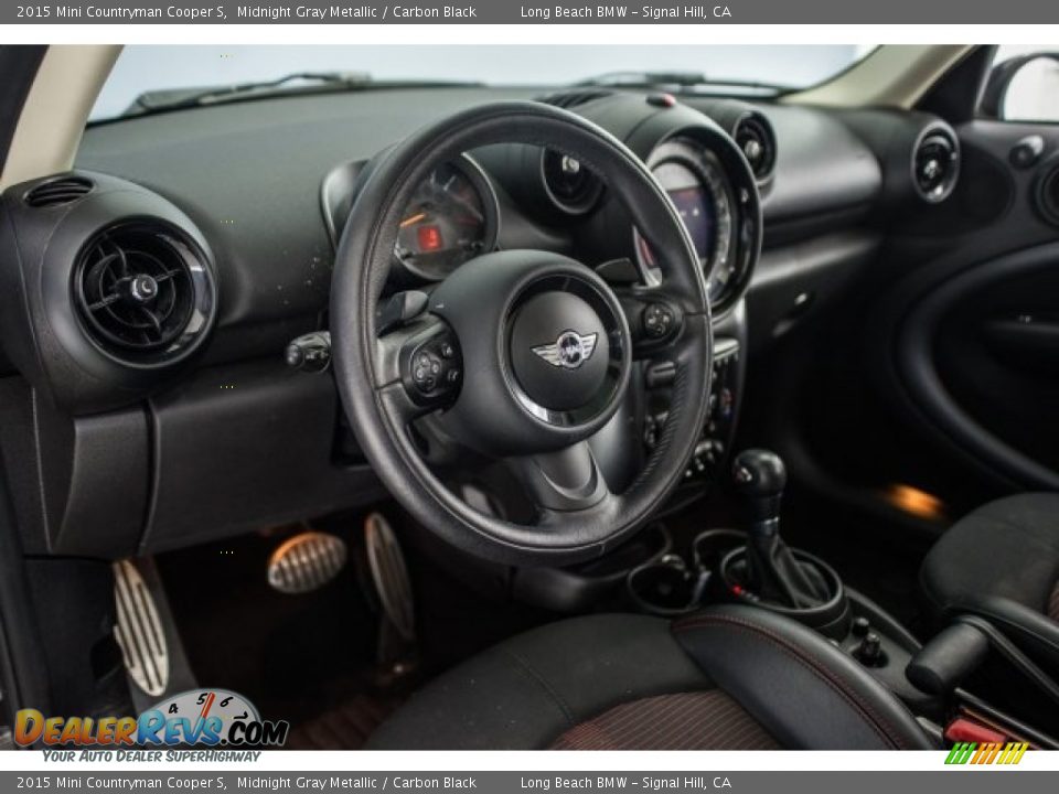 2015 Mini Countryman Cooper S Midnight Gray Metallic / Carbon Black Photo #15