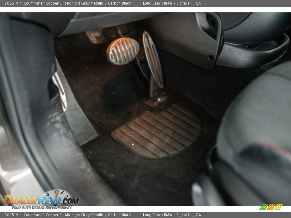 2015 Mini Countryman Cooper S Midnight Gray Metallic / Carbon Black Photo #16