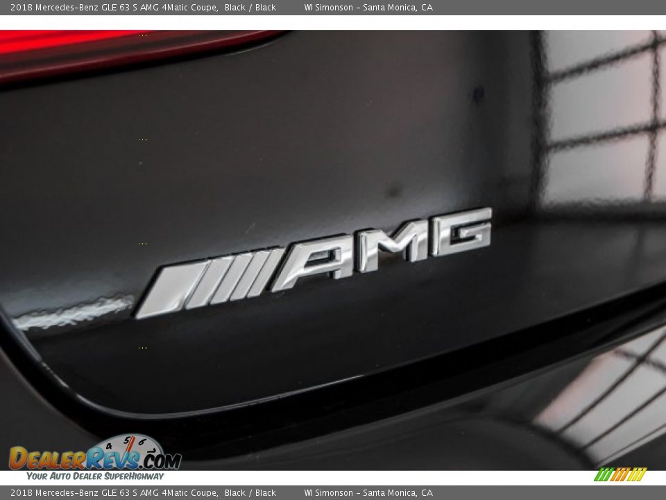 2018 Mercedes-Benz GLE 63 S AMG 4Matic Coupe Black / Black Photo #35