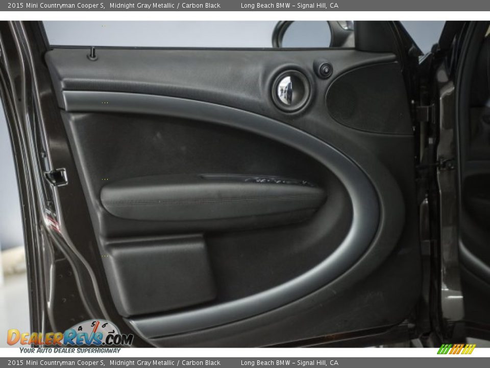 2015 Mini Countryman Cooper S Midnight Gray Metallic / Carbon Black Photo #18