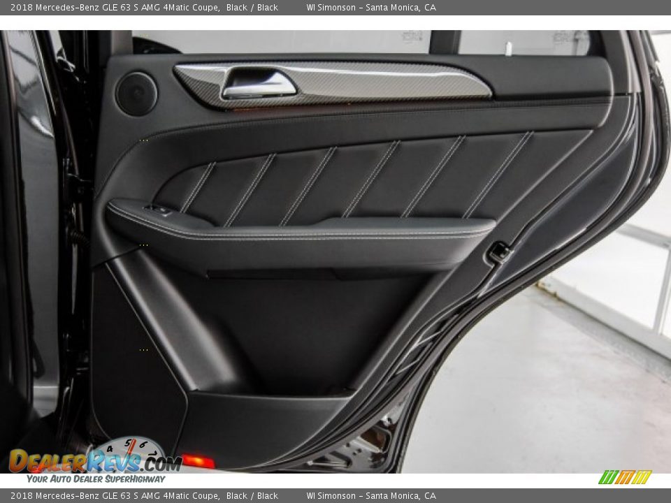 2018 Mercedes-Benz GLE 63 S AMG 4Matic Coupe Black / Black Photo #36