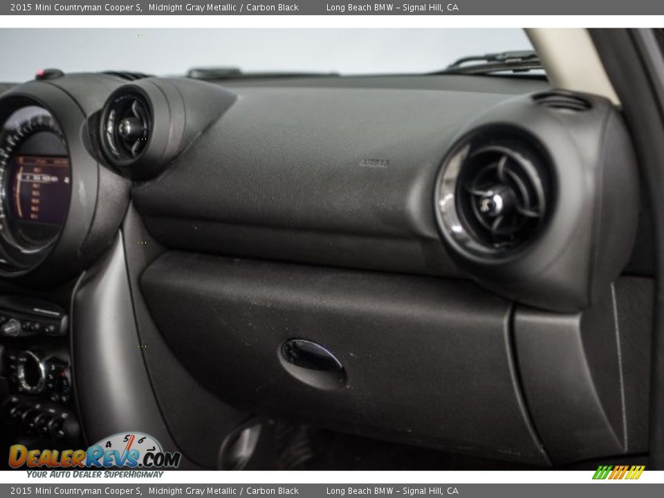 2015 Mini Countryman Cooper S Midnight Gray Metallic / Carbon Black Photo #20