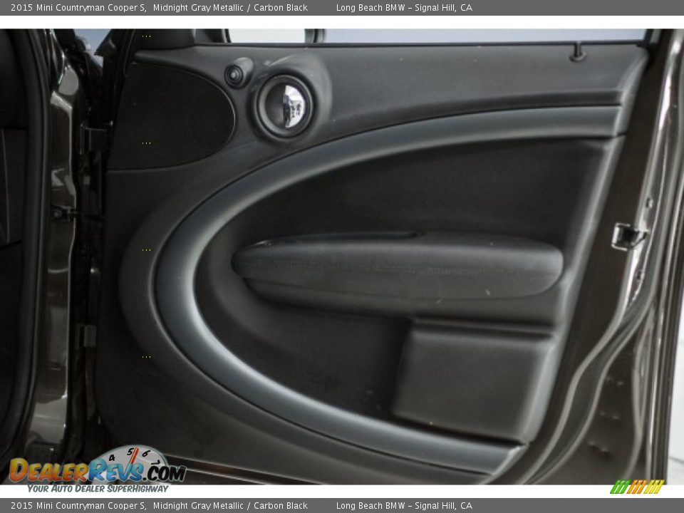 2015 Mini Countryman Cooper S Midnight Gray Metallic / Carbon Black Photo #21