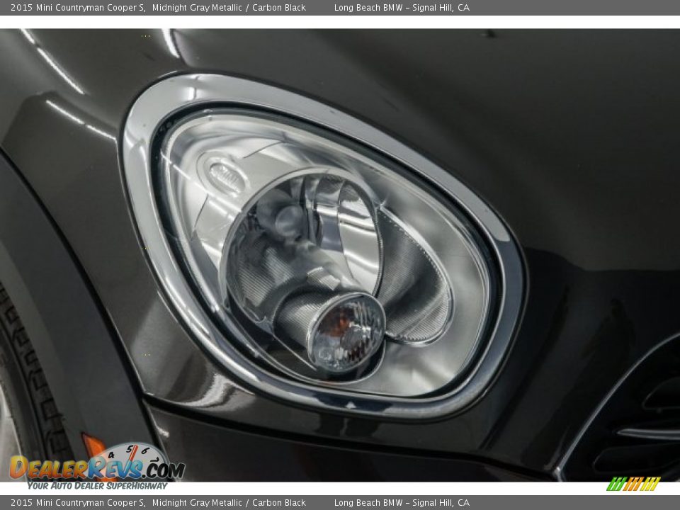 2015 Mini Countryman Cooper S Midnight Gray Metallic / Carbon Black Photo #22