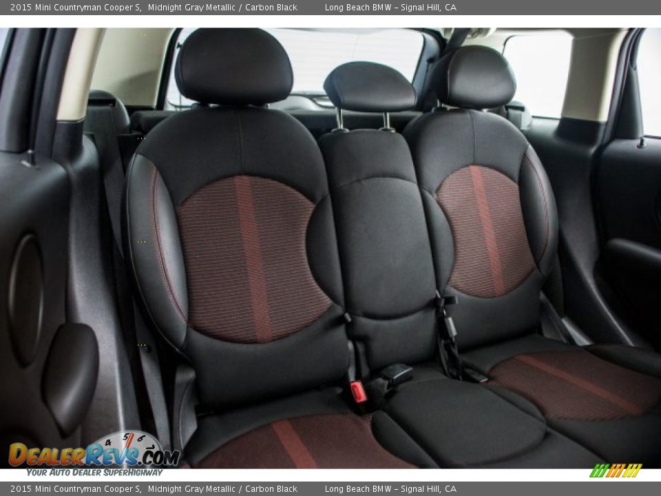 2015 Mini Countryman Cooper S Midnight Gray Metallic / Carbon Black Photo #24