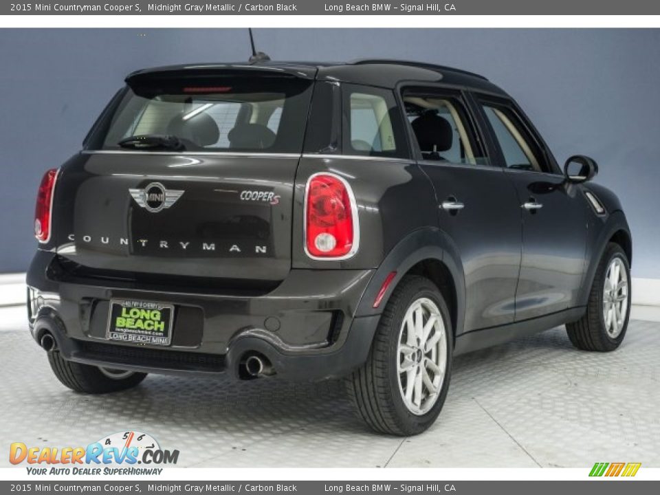 2015 Mini Countryman Cooper S Midnight Gray Metallic / Carbon Black Photo #27