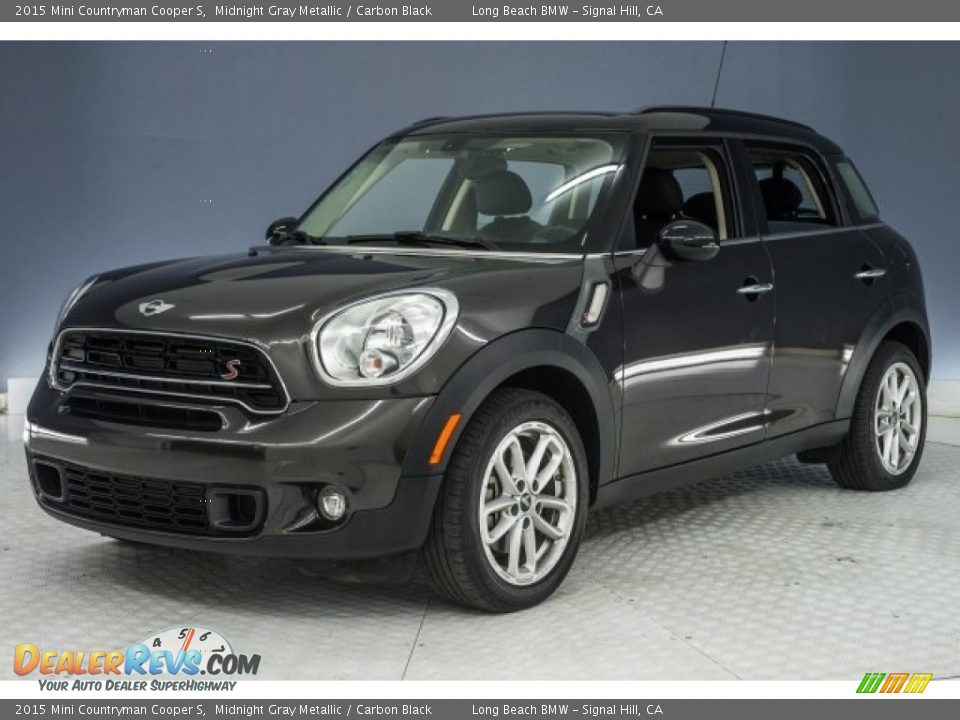 2015 Mini Countryman Cooper S Midnight Gray Metallic / Carbon Black Photo #28