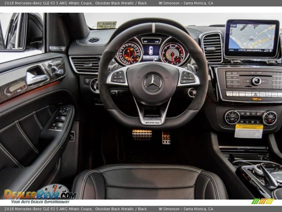 Dashboard of 2018 Mercedes-Benz GLE 63 S AMG 4Matic Coupe Photo #4