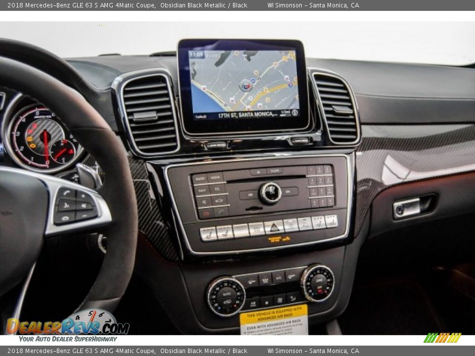 Controls of 2018 Mercedes-Benz GLE 63 S AMG 4Matic Coupe Photo #5