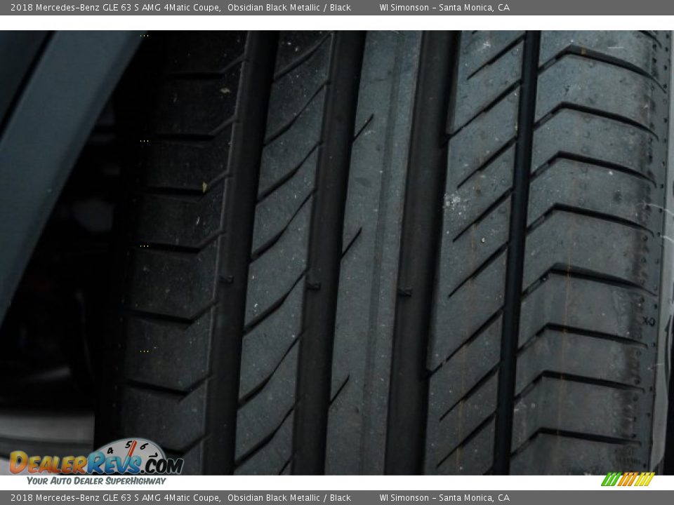 2018 Mercedes-Benz GLE 63 S AMG 4Matic Coupe Obsidian Black Metallic / Black Photo #15