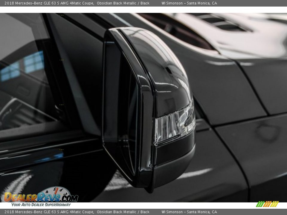 2018 Mercedes-Benz GLE 63 S AMG 4Matic Coupe Obsidian Black Metallic / Black Photo #16